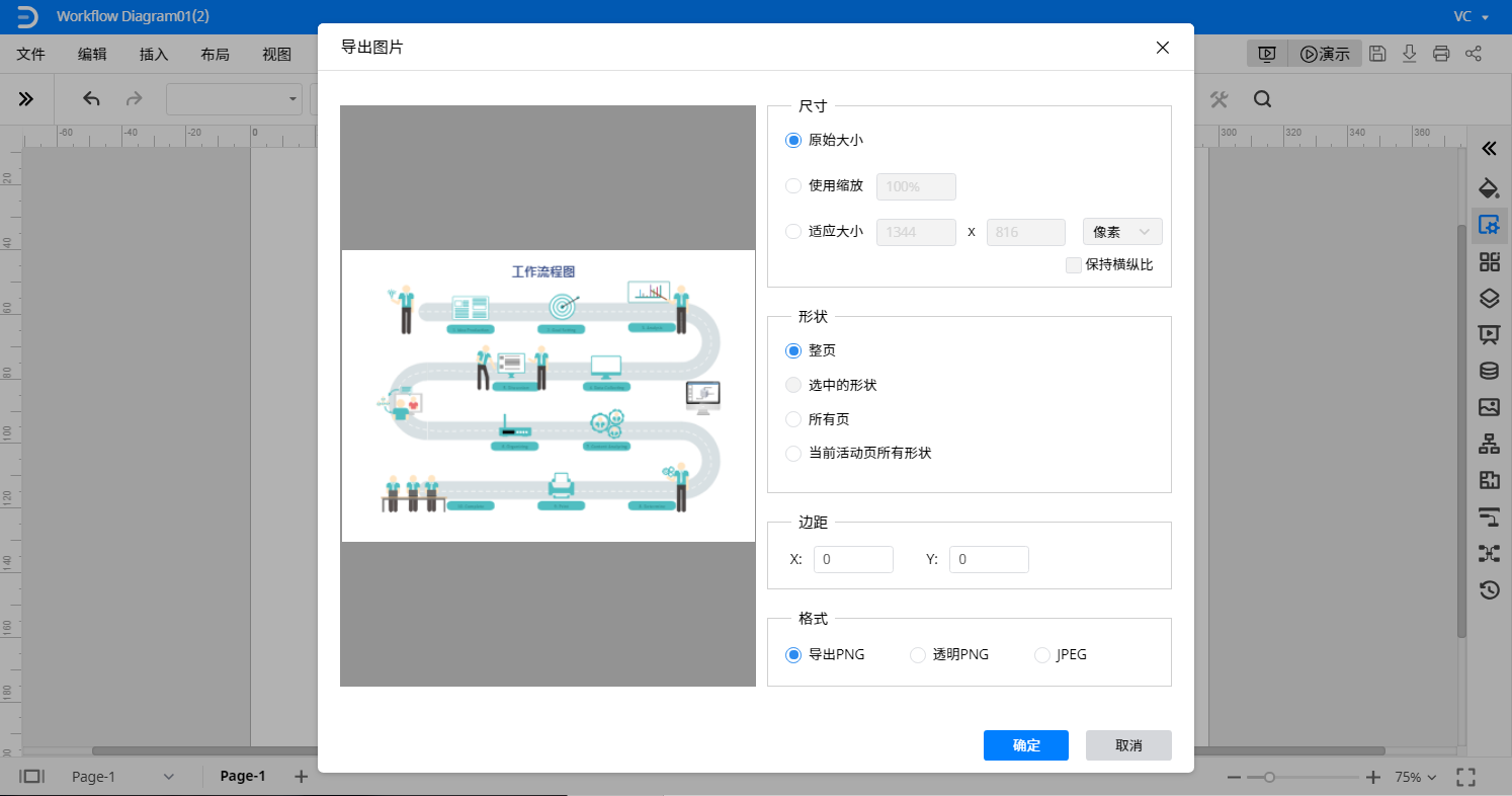 工作流程图