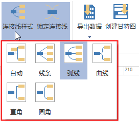 思维导图连接线样式