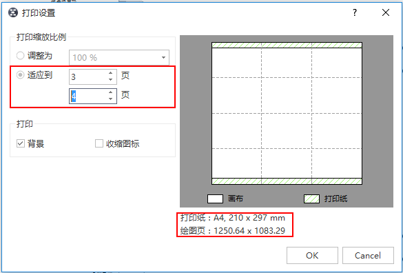 打印画布