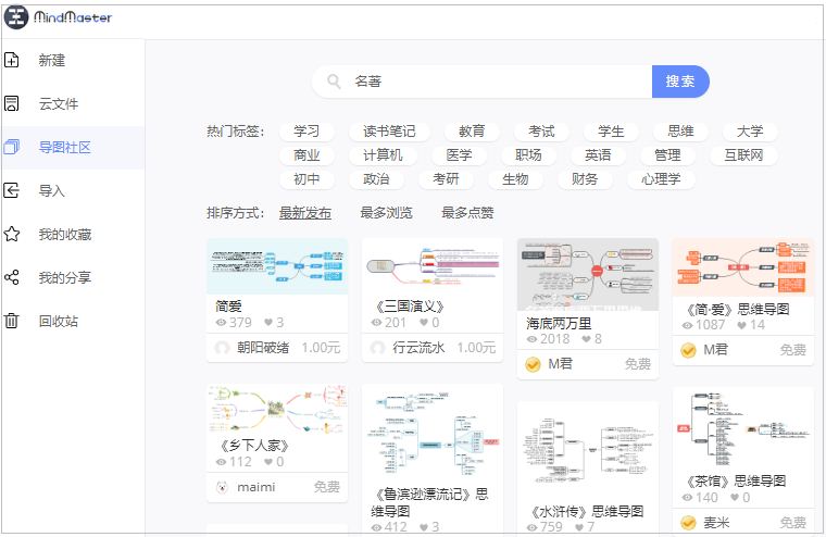 名著模板截图