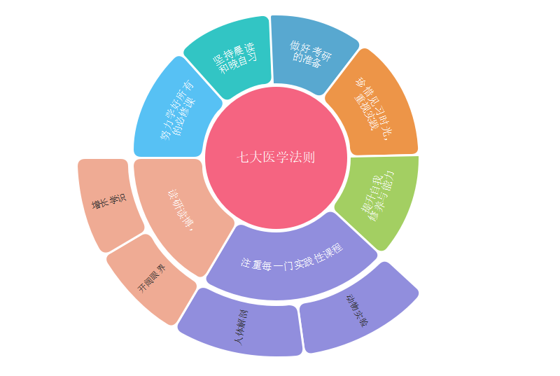 学医法则思维导图