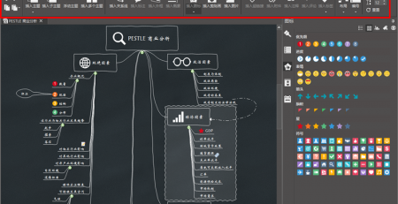 怎么画树状思维导图