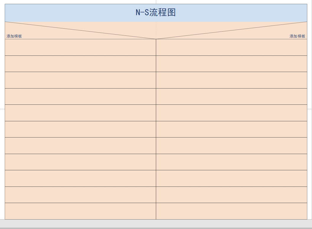 N-S流程图示图