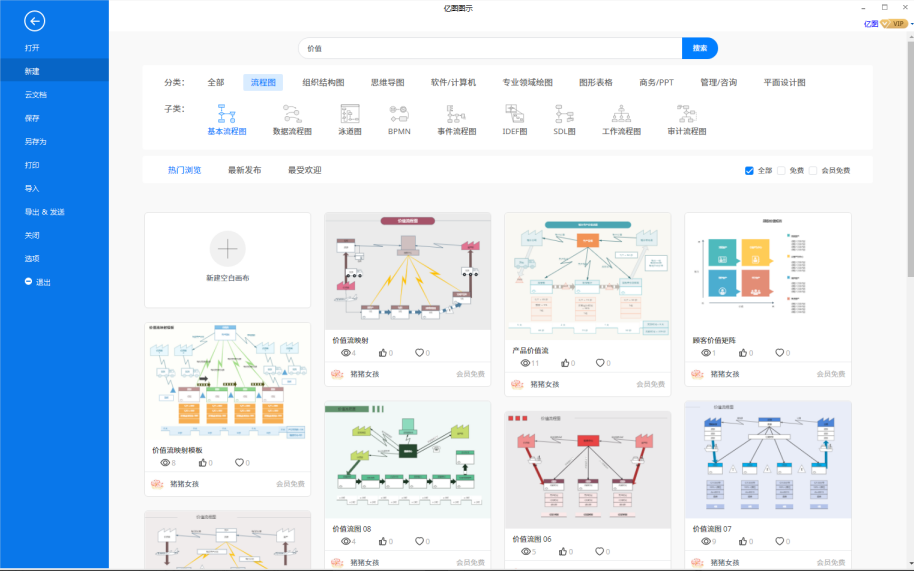 价值流程图绘制