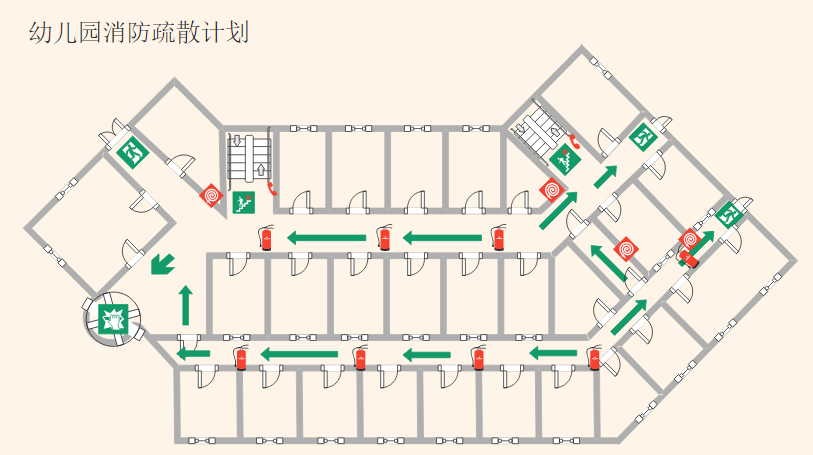 消防图例图