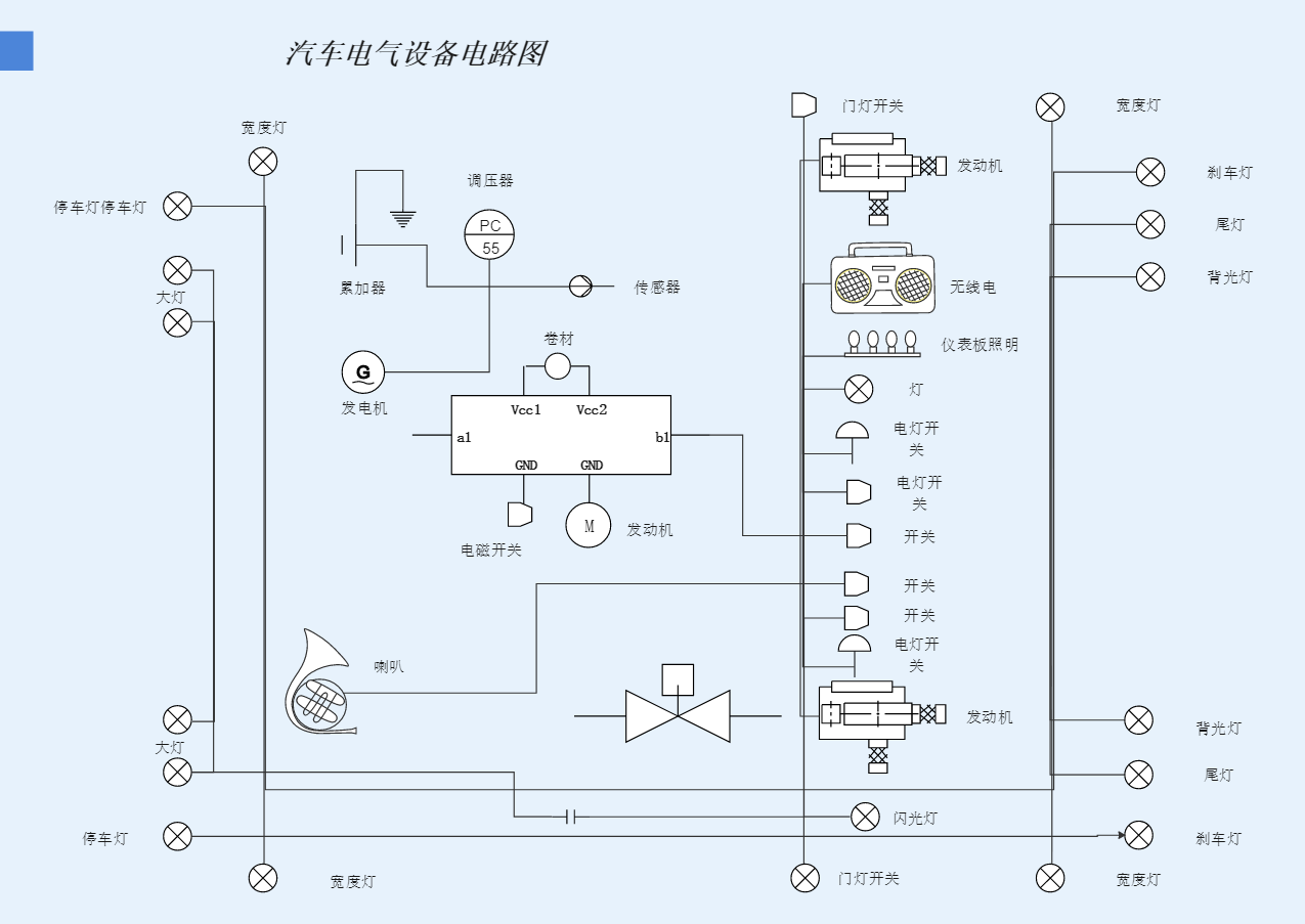 系统图示图