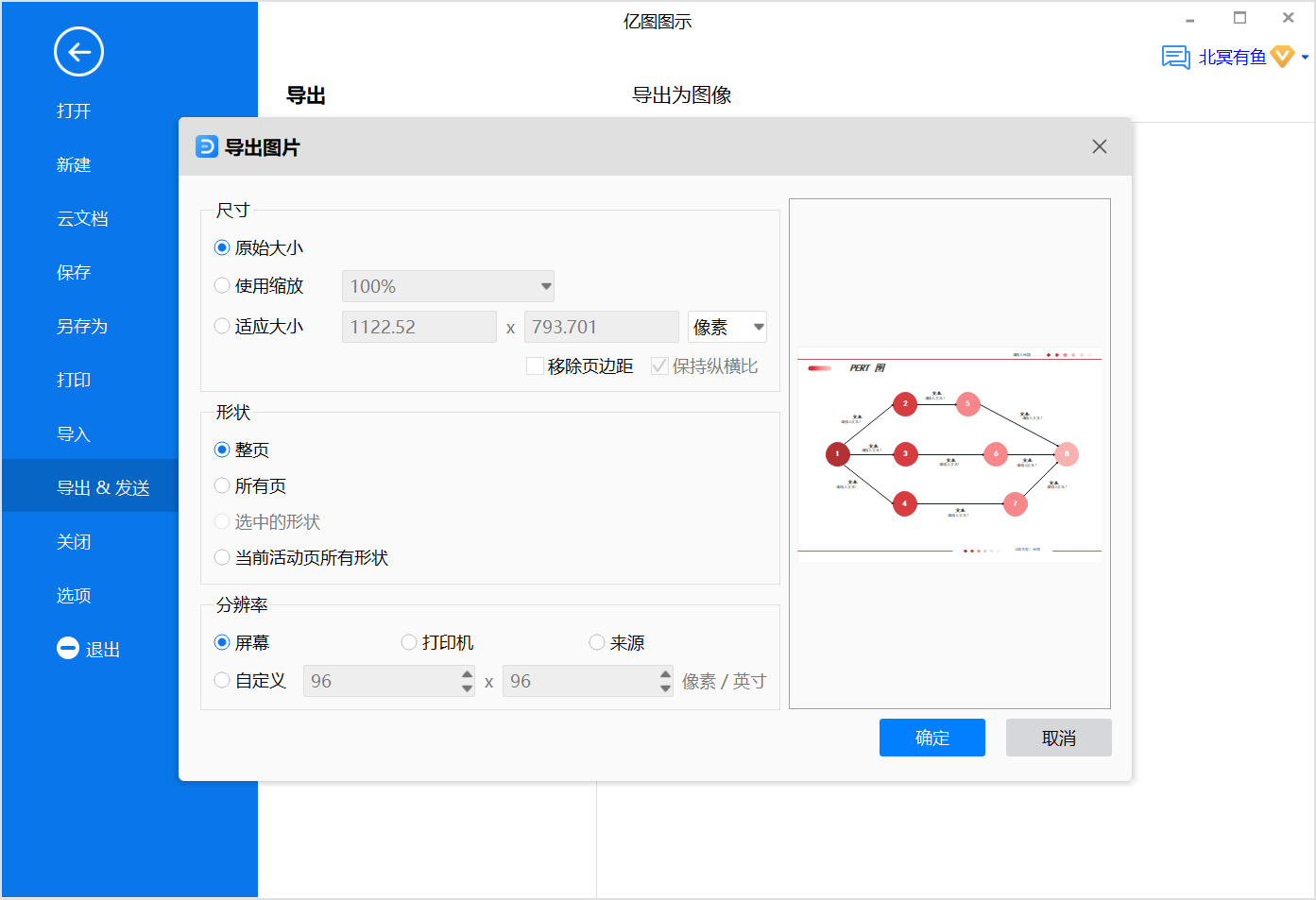 PERT图保存