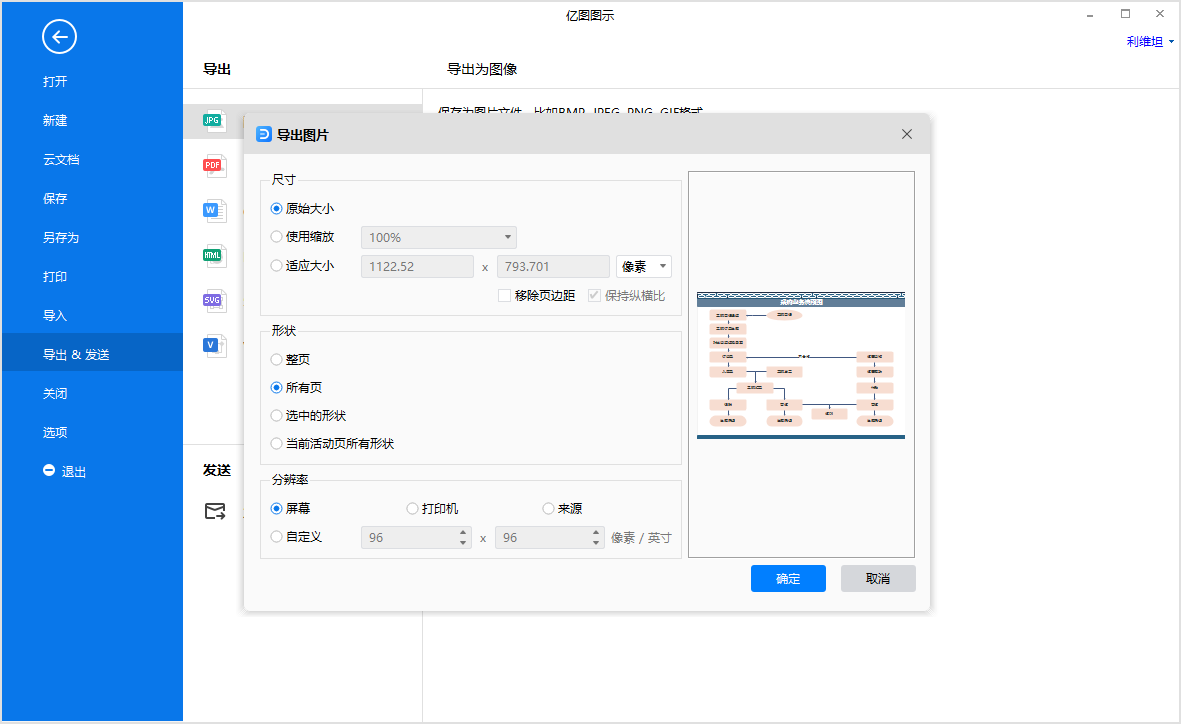 业务流程图导出