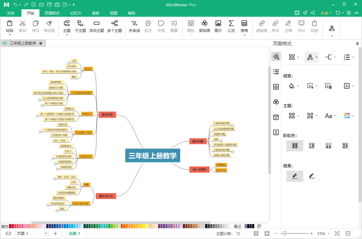 三年级上册数学