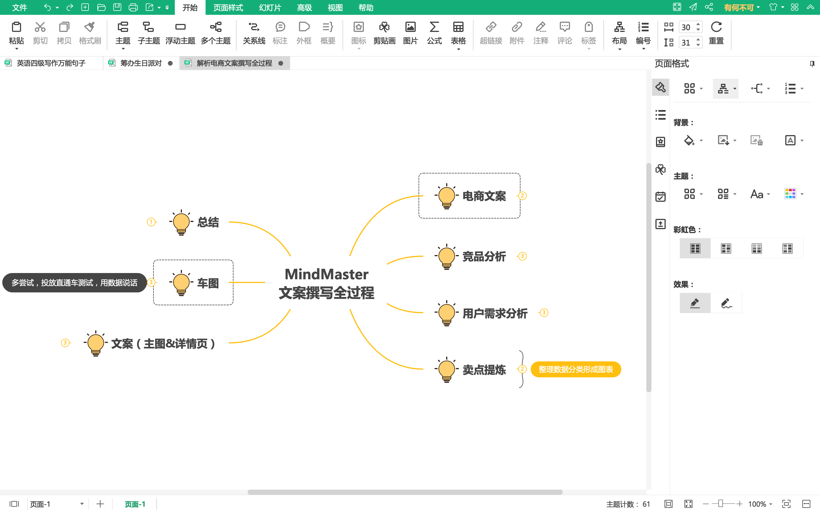 中考语文思维导图